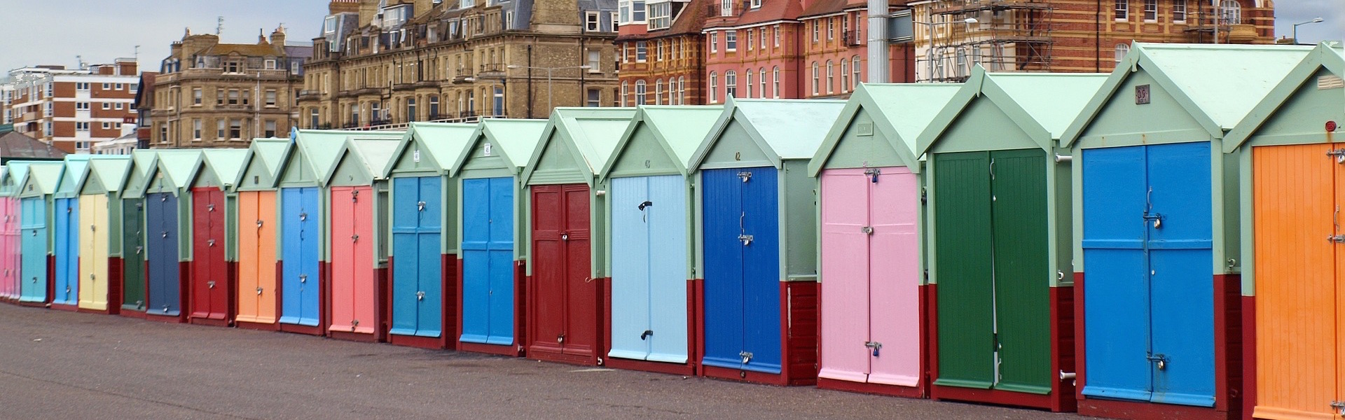 Beach huts in Hove
